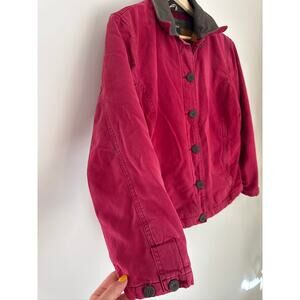 Woolrich Vintage Women's Cropped Chore Barn Cotton Jacket Size M
